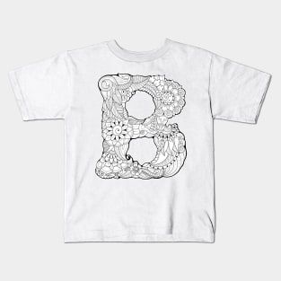 Letter B Kids T-Shirt